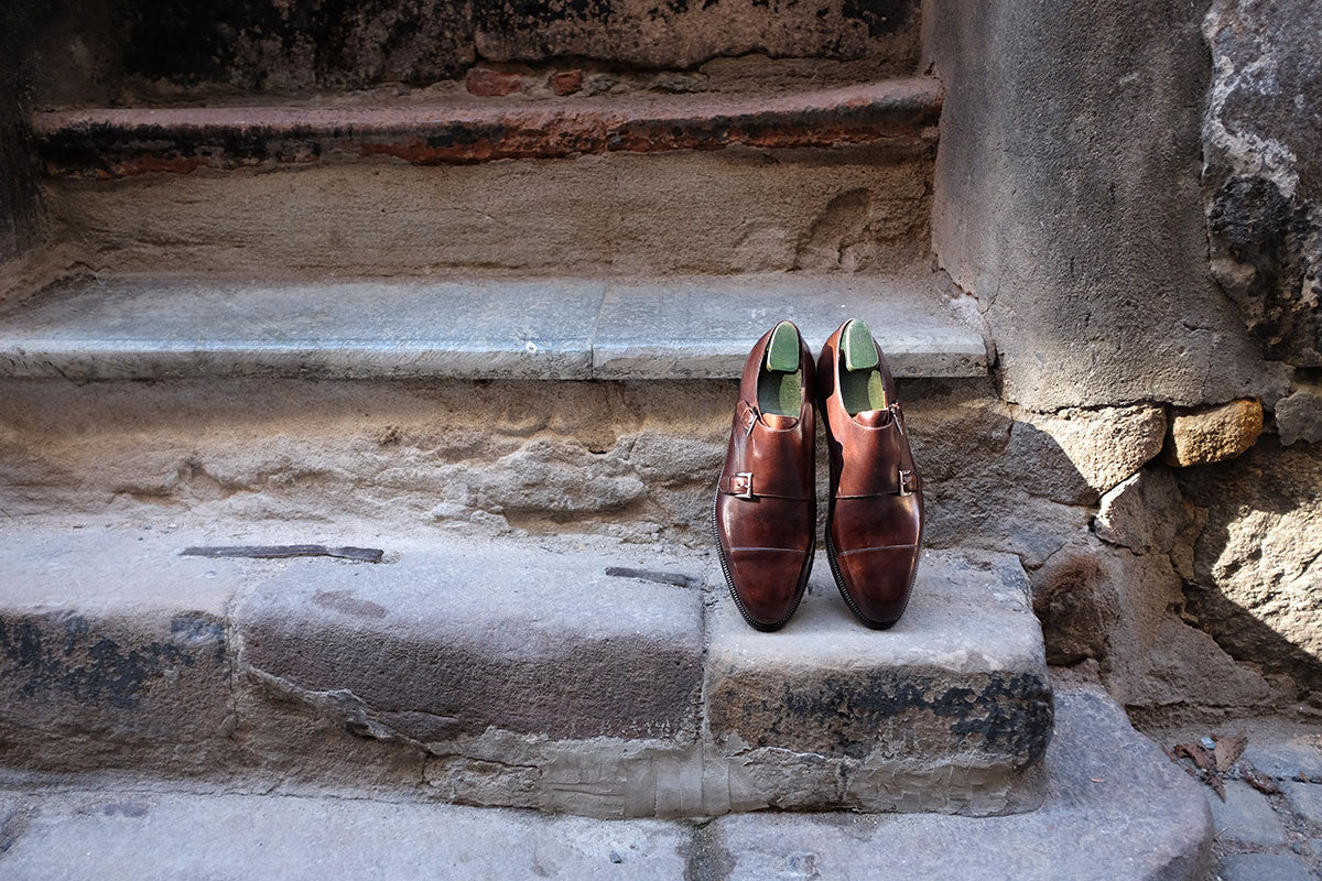 Enzo Bonafè Monk Shoes