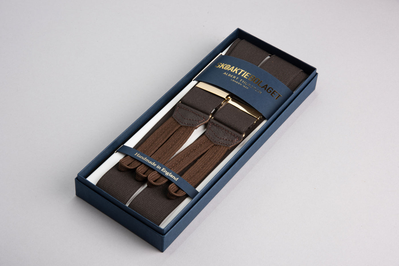 Albert Thurston Braces - Dark Brown