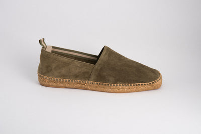 Castañer Pablo Espadrilles Olive Suede