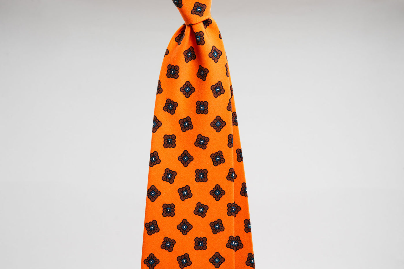 EG Cappelli Tie - Arancia Madder