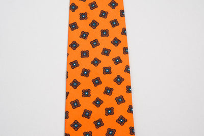 EG Cappelli Tie - Arancia Madder