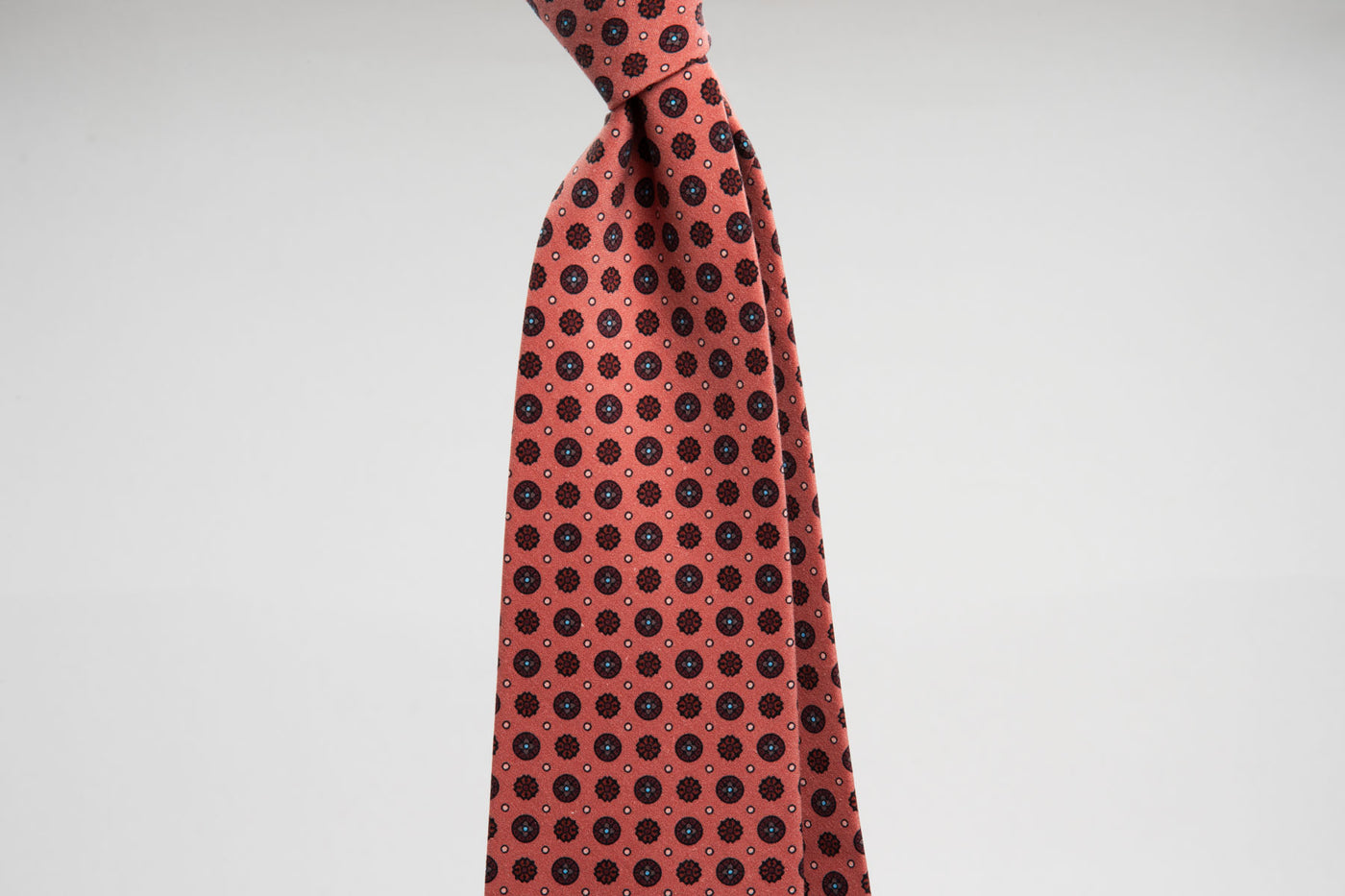 EG Cappelli Tie - Corallo Madder