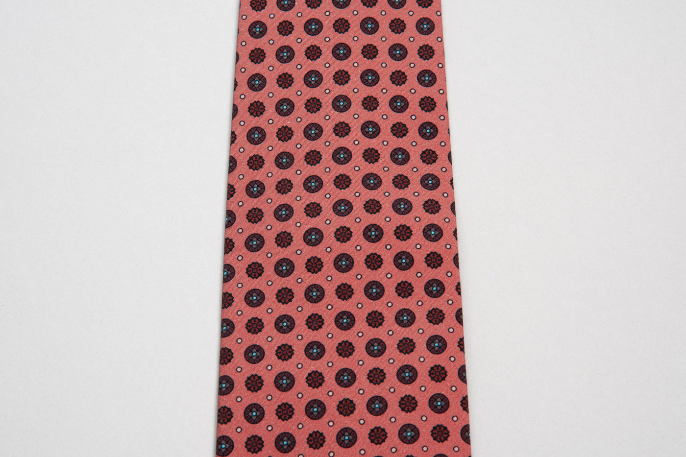 EG Cappelli Tie - Corallo Madder