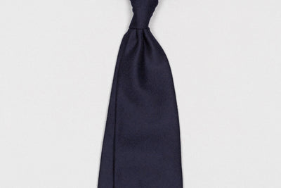 EG Cappelli Tie - Navy Cashmere