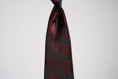 EG Cappelli Tie - Pavone Nero