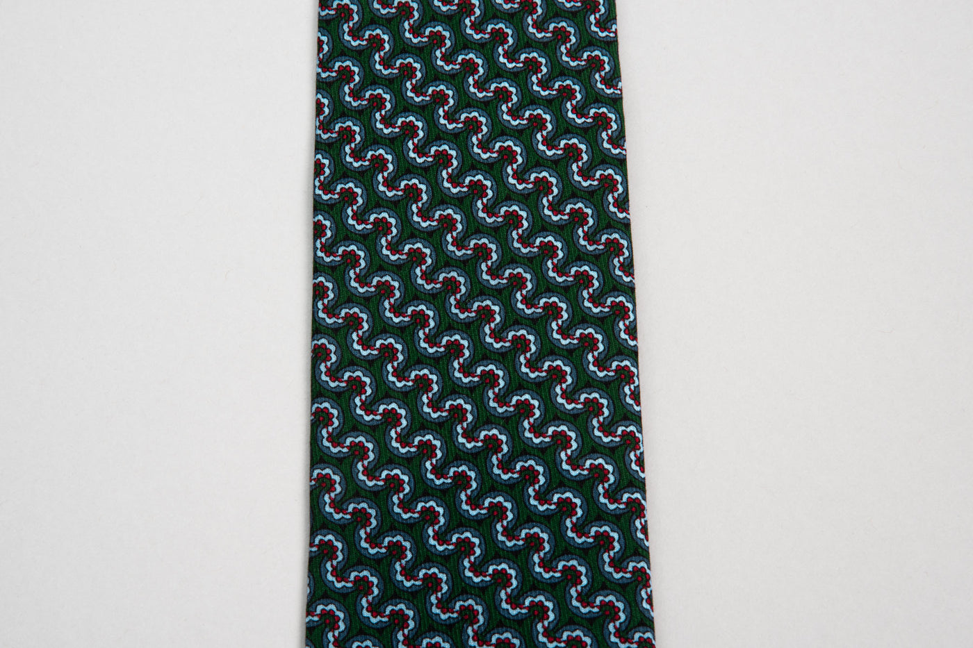 EG Cappelli Tie - Wool Challis Forest