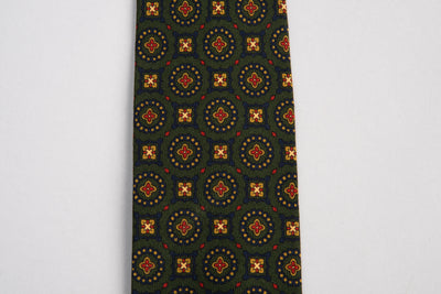 EG Cappelli Tie - Wool Challis Girare