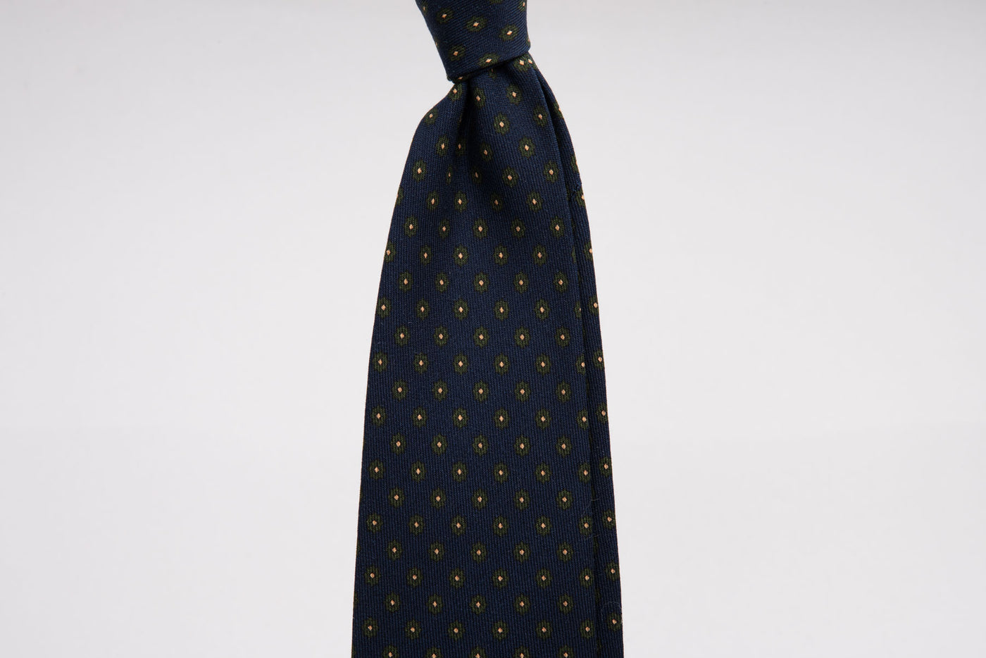 EG Cappelli Tie - Wool Challis Punti