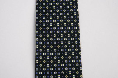 EG Cappelli Tie - Wool Challis Verna