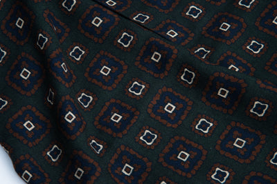 EG Cappelli Wool / Yak Scarf - Forest