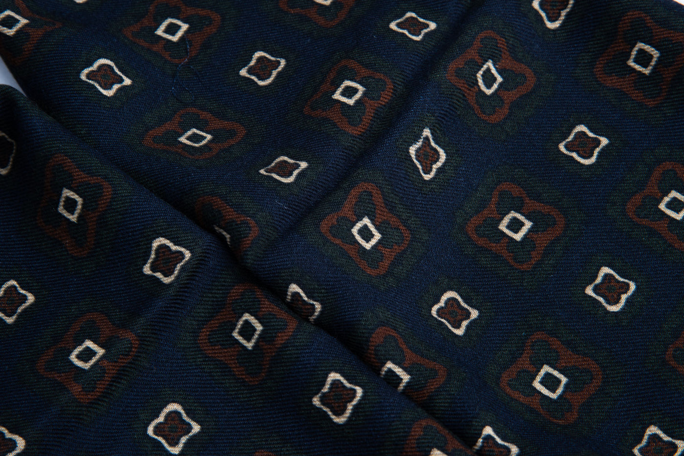 EG Cappelli Wool / Yak Scarf - Navy