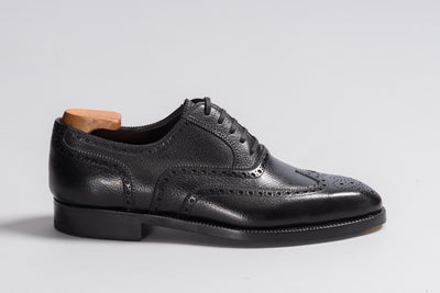 GMTO - Enzo Bonafé Wingtip Black Grain - 50% deposit
