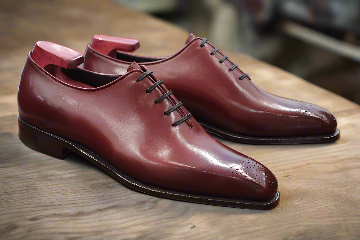 GMTO - Enzo Bonafé Wholecut Burgundy Calf - 50% deposit
