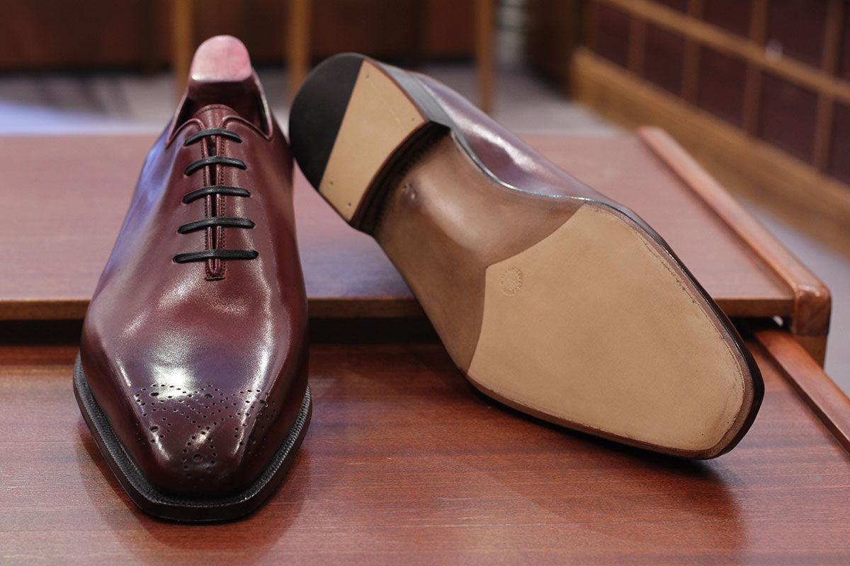 GMTO - Enzo Bonafé Wholecut Burgundy Calf - 50% deposit