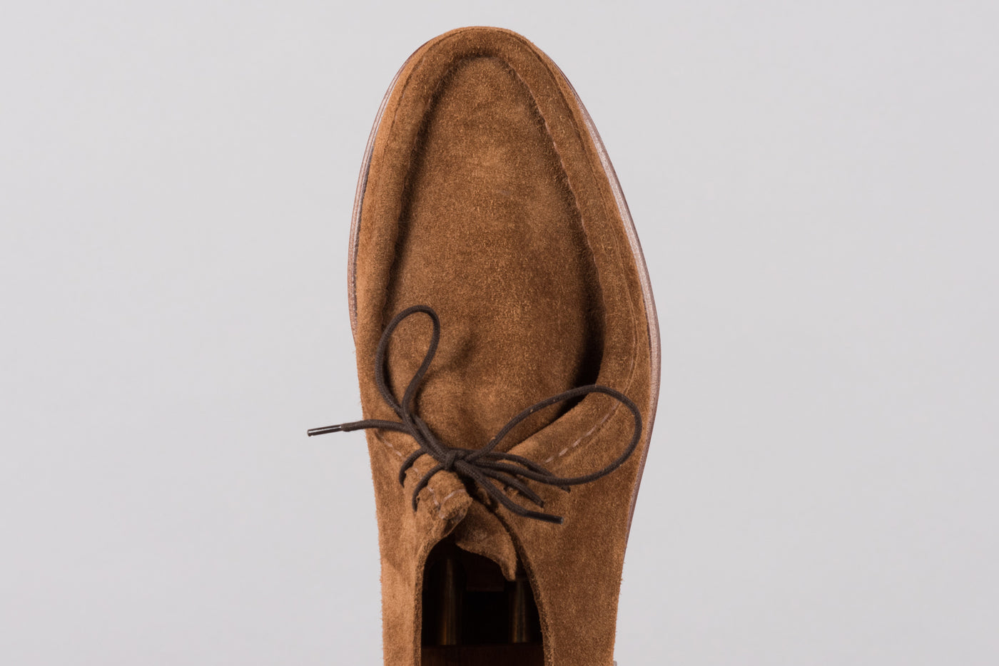 GMTO - Enzo Bonafé Unlined Moccasin Snuff Kudu Suede - 50% deposit