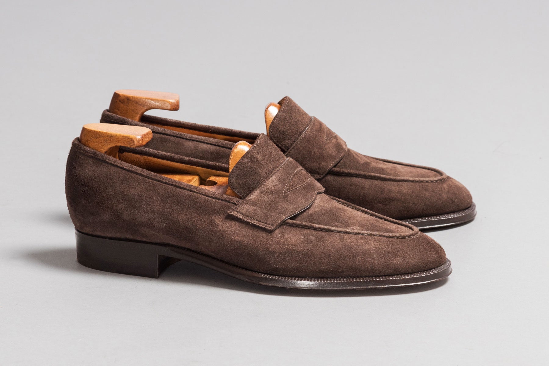 Skoaktiebolaget Enzo Bonafé Penny Loafer Janus Suede