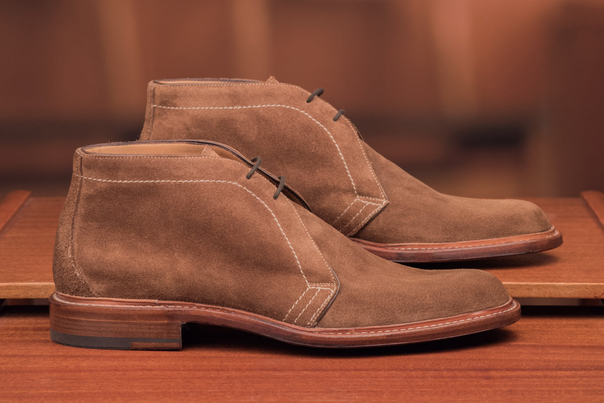 GMTO - Enzo Bonafé Unlined Chukka Snuff Suede - 50% deposit