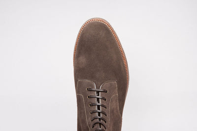 Enzo Bonafé Plain Toe Boot Bitter Chocolate Suede