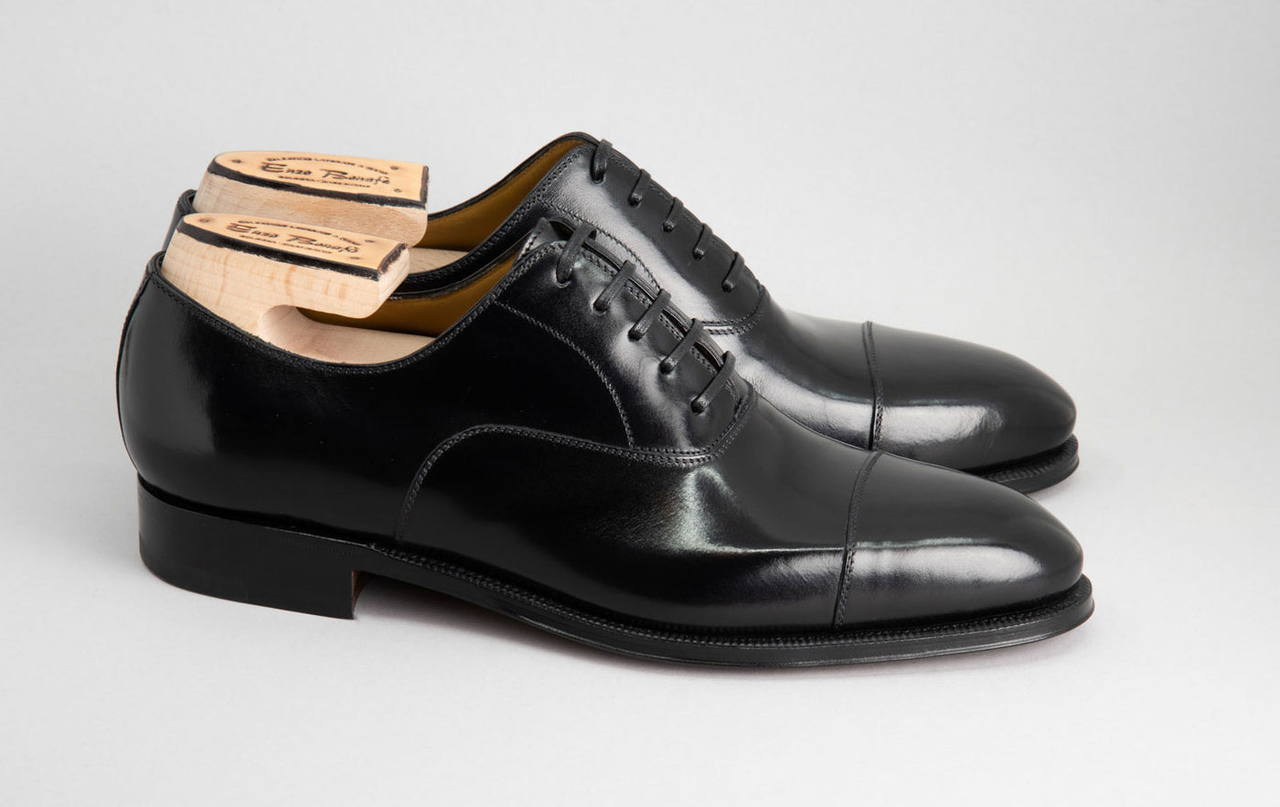 Enzo Bonafé Oxford Black Calf