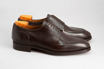 Enzo Bonafé Split Toe Dark Brown Grain