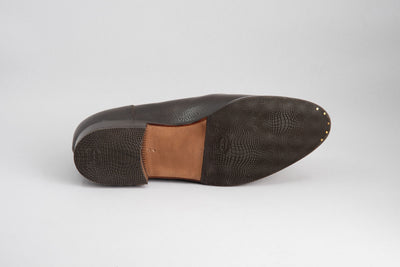 Enzo Bonafé Split Toe Dark Brown Grain