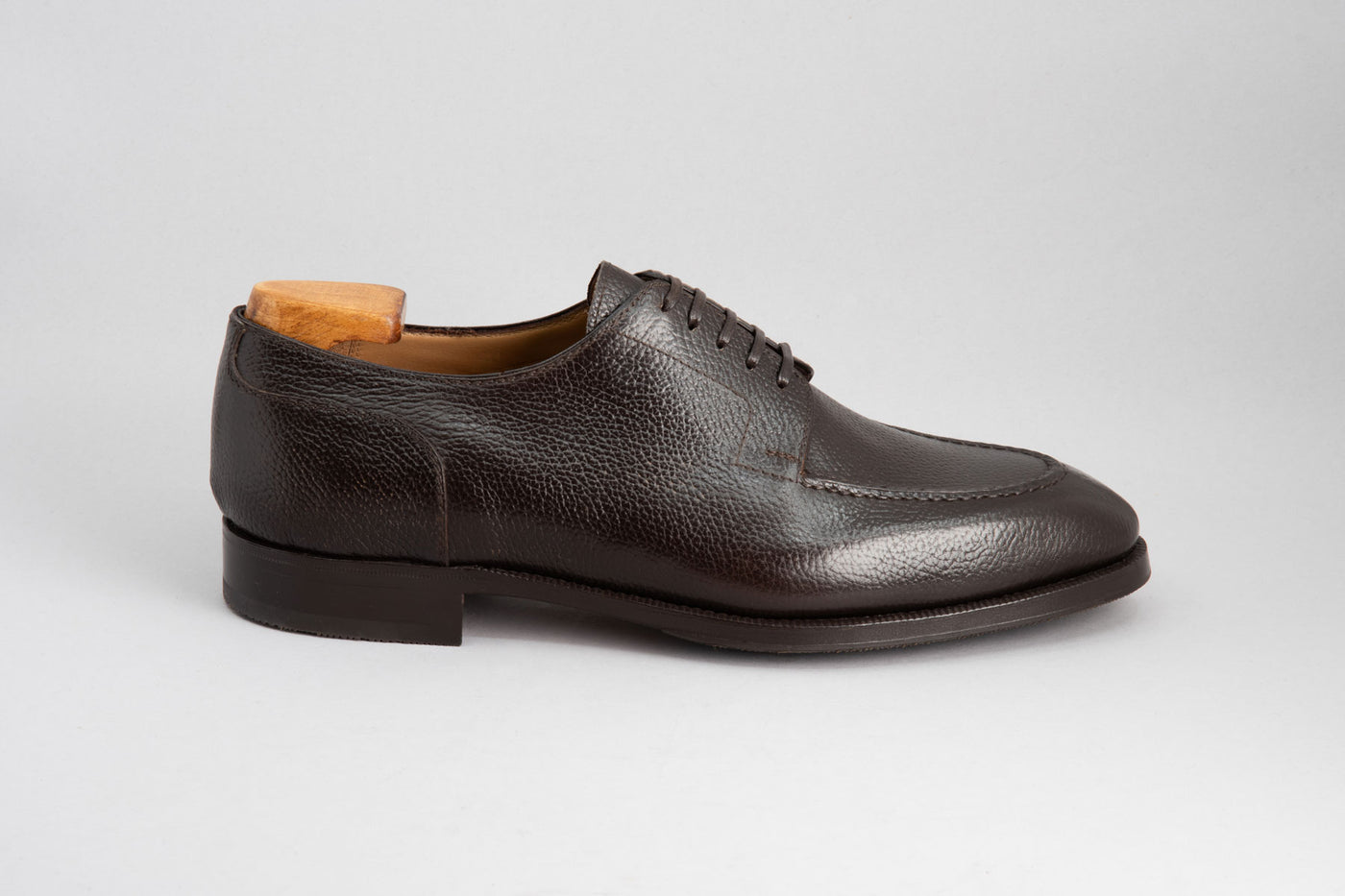 Enzo Bonafé Split Toe Dark Brown Grain