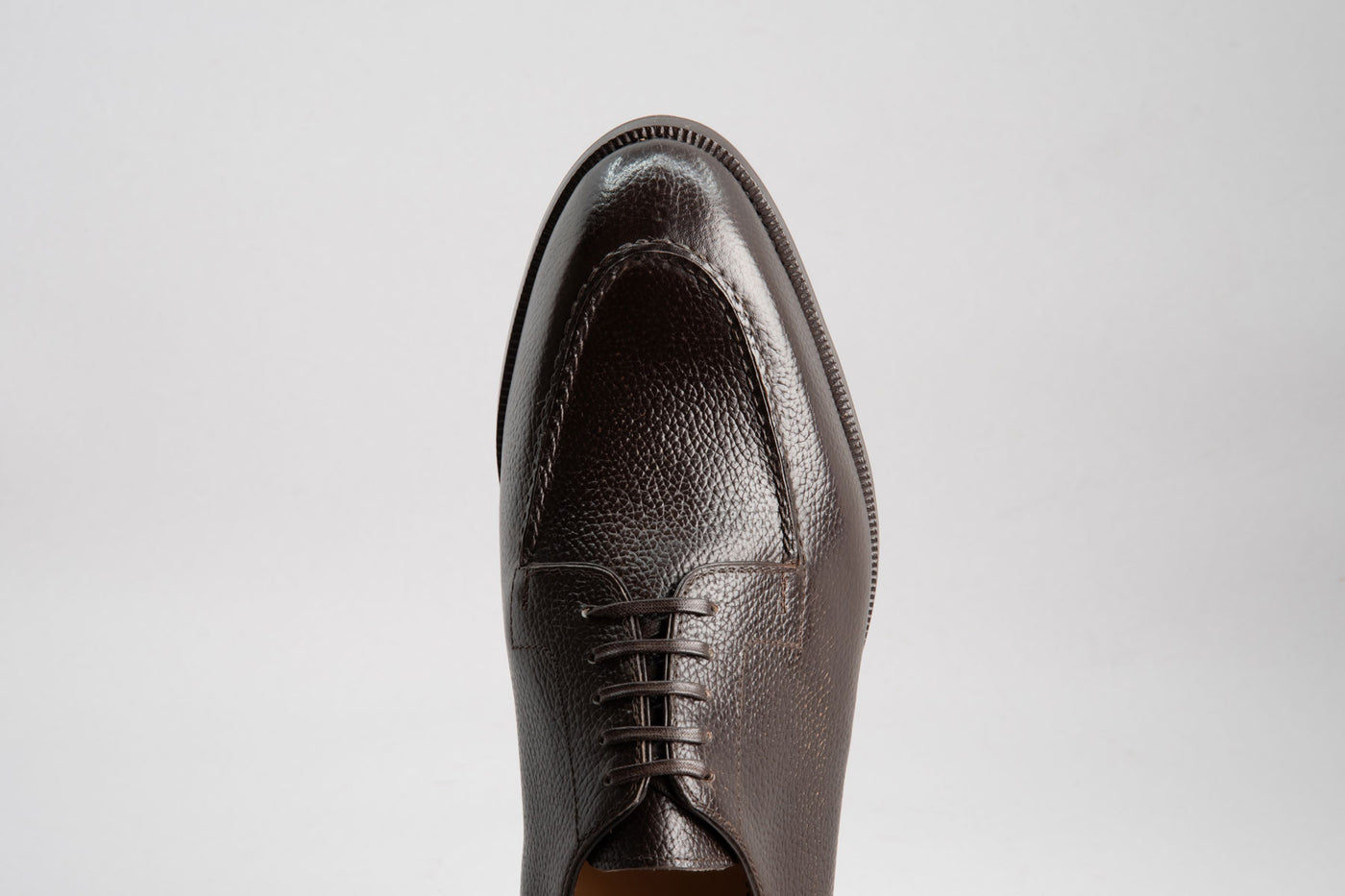 Enzo Bonafé Split Toe Dark Brown Grain