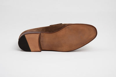 Enzo Bonafé Penny Loafer Brown Suede