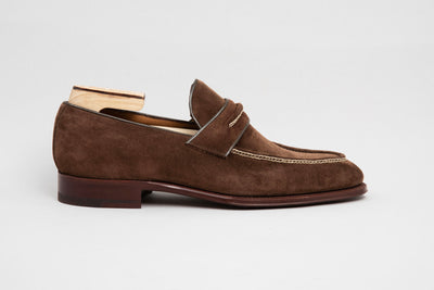 Enzo Bonafé Penny Loafer Brown Suede
