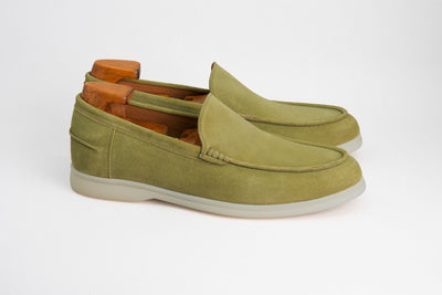 Löf & Tung Veneto Pistachio Suede