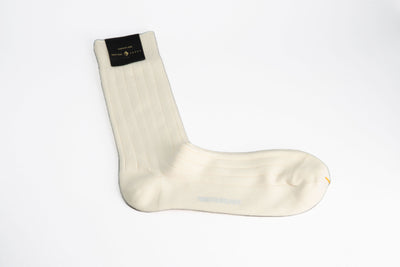 Sozzi Ivy Cotton Socks - Cream