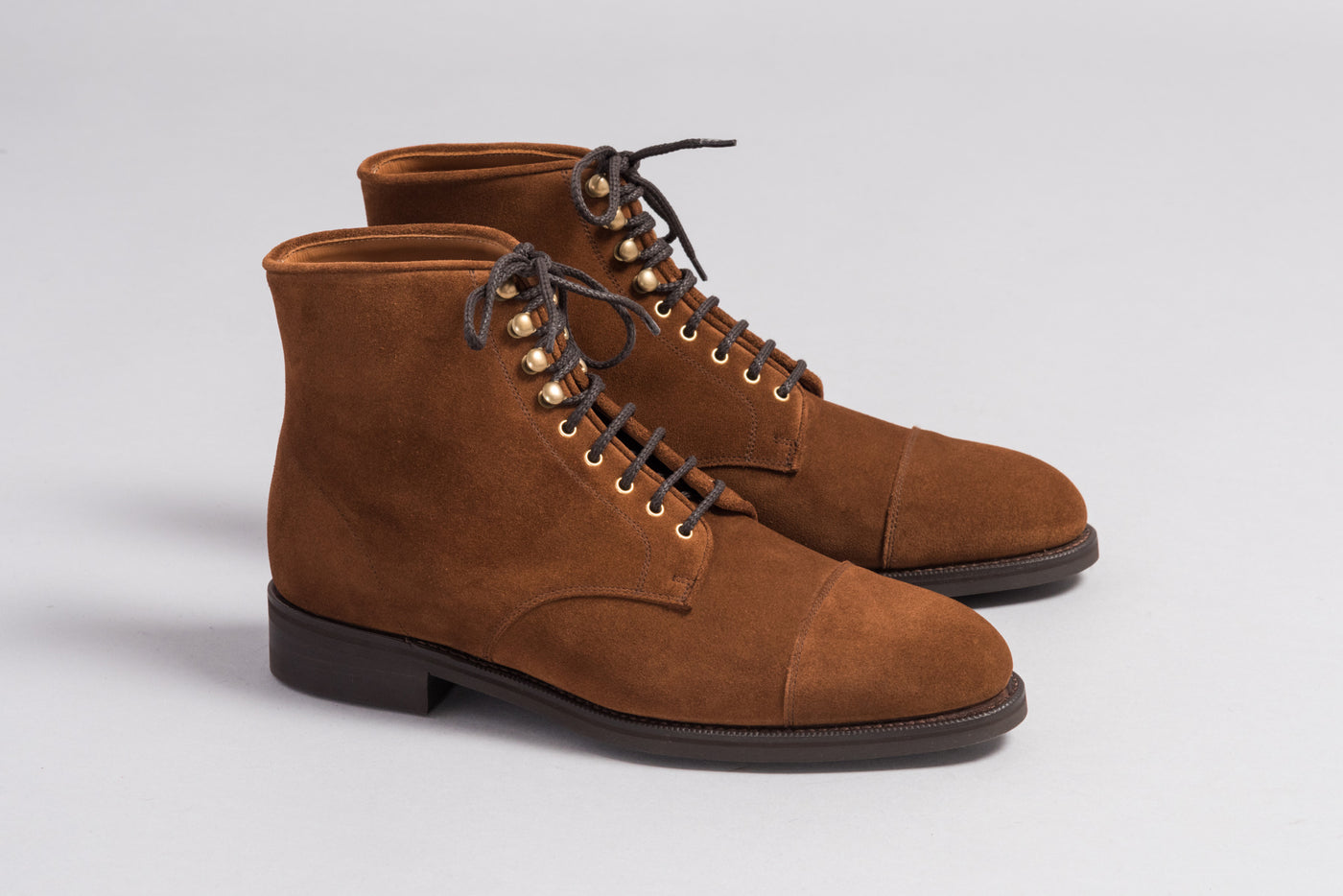 Löf & Tung Clark Parisian Brown Suede