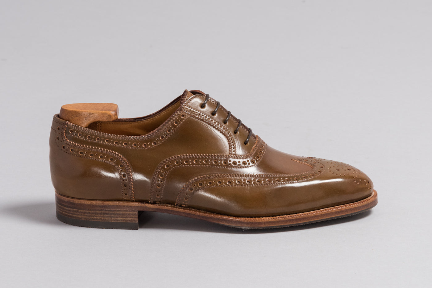 Enzo Bonafè Brogue Calvados Cordovan