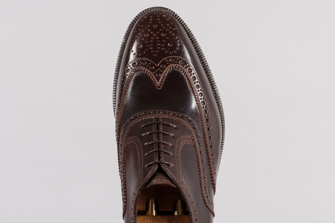 靴 Enzo Bonafe Austerity brogue 10.5 Enzo Bonafé Brogue Calvados Cordovan – Skoaktiebolaget