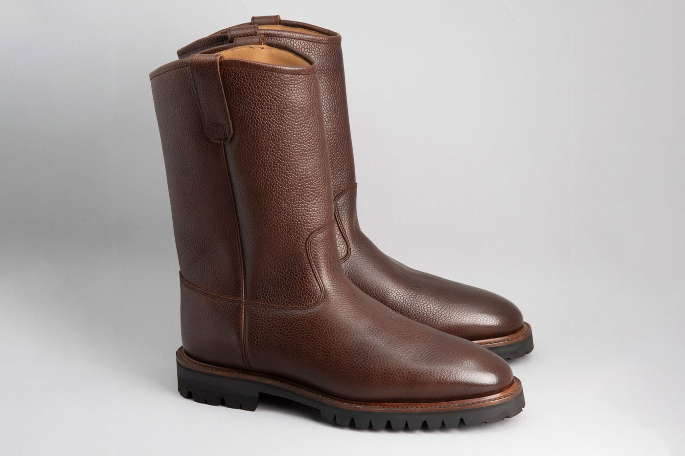 Löf & Tung Champlain Mahogany Country Calf (Shearling Lined)