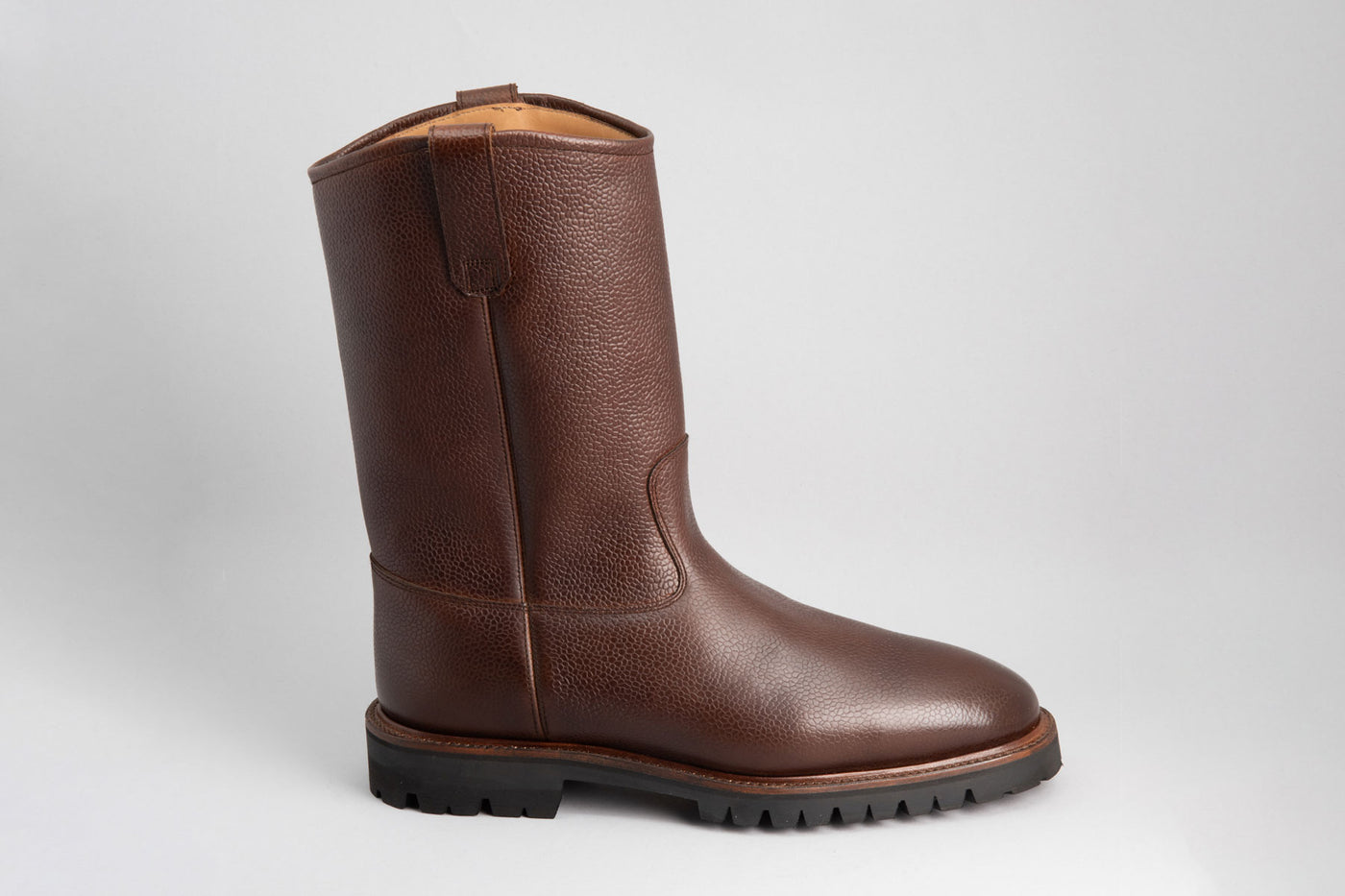 Löf & Tung Champlain Mahogany Country Calf (Shearling Lined)